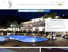 Tablet Screenshot of hotelmealipari.it